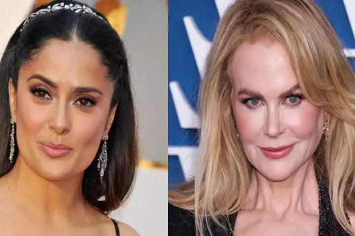 Nicole Kidman and Salma Hayek's recent viral video