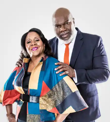 T.D. Jakes and his wife