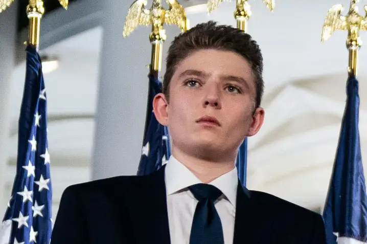 Donald Trump’s youngest son Barron Trump ‘s presence after Trump’s win ...