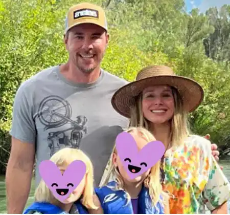 Dax Shepard and his family