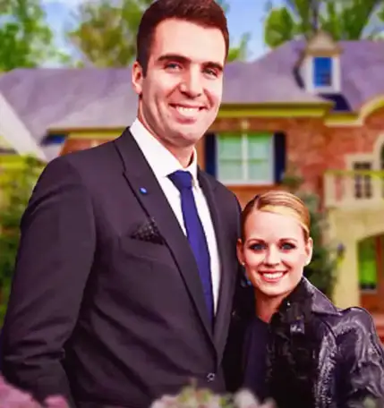 Joe Flacco and Dana Grady