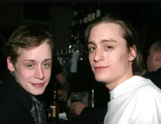 Kieran Culkin and his sister