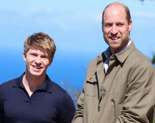 Relationships Robert Irwin and Prince William 